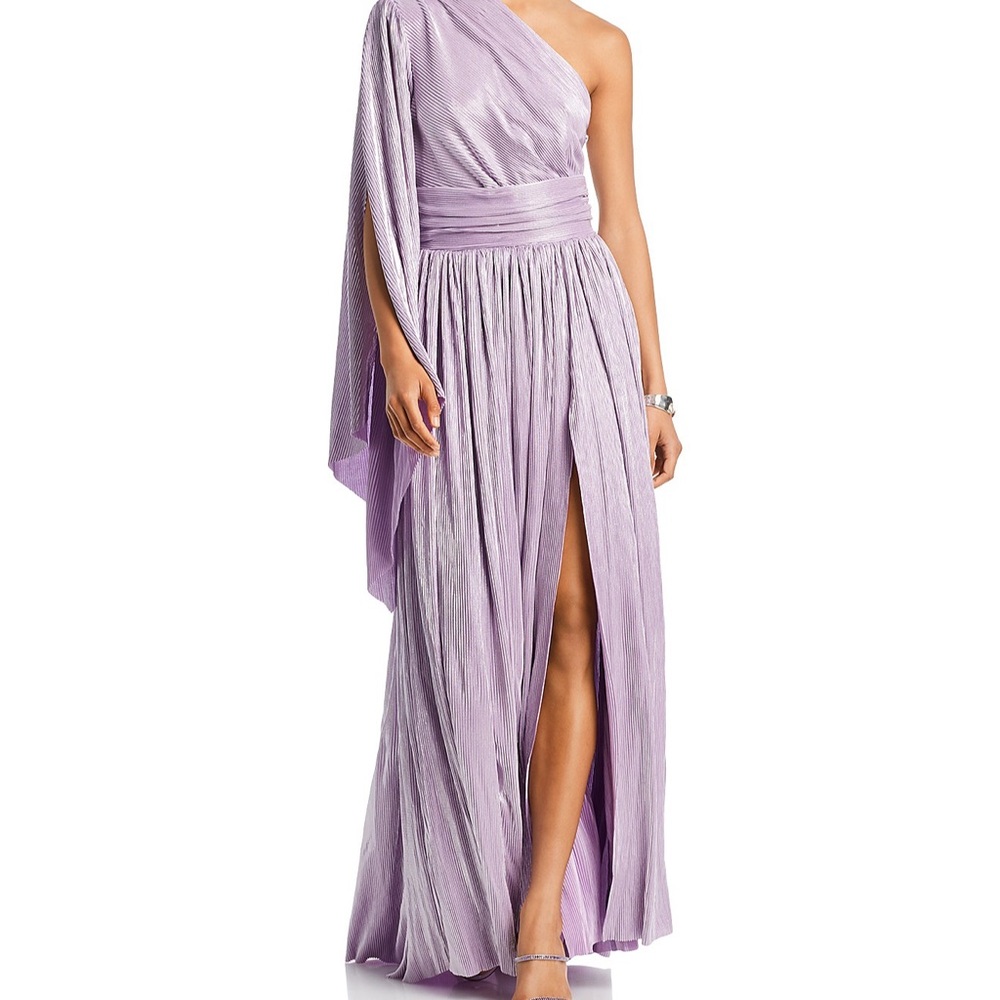 Bronx and Banco Florence One-Shoulder Gown